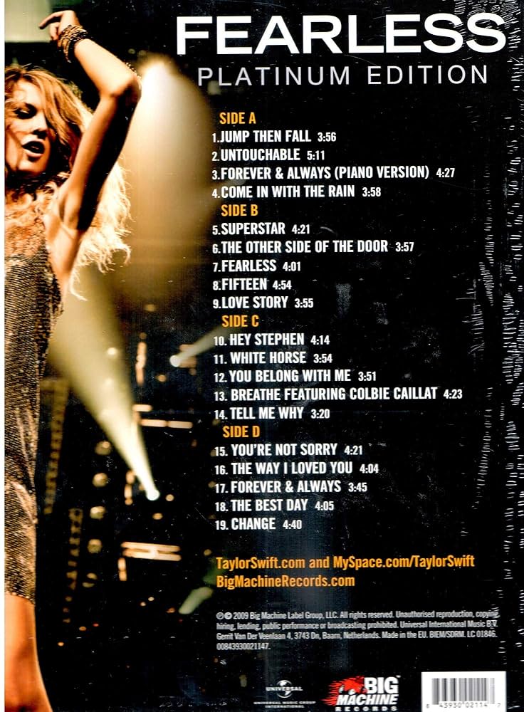 Amazon.co.jp: FEARLESS [Analog]: ミュージック